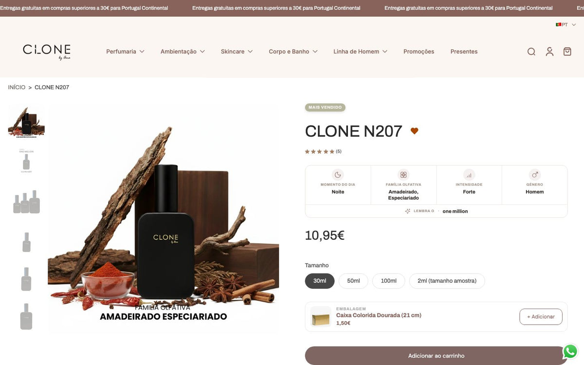 Ficha de perfume